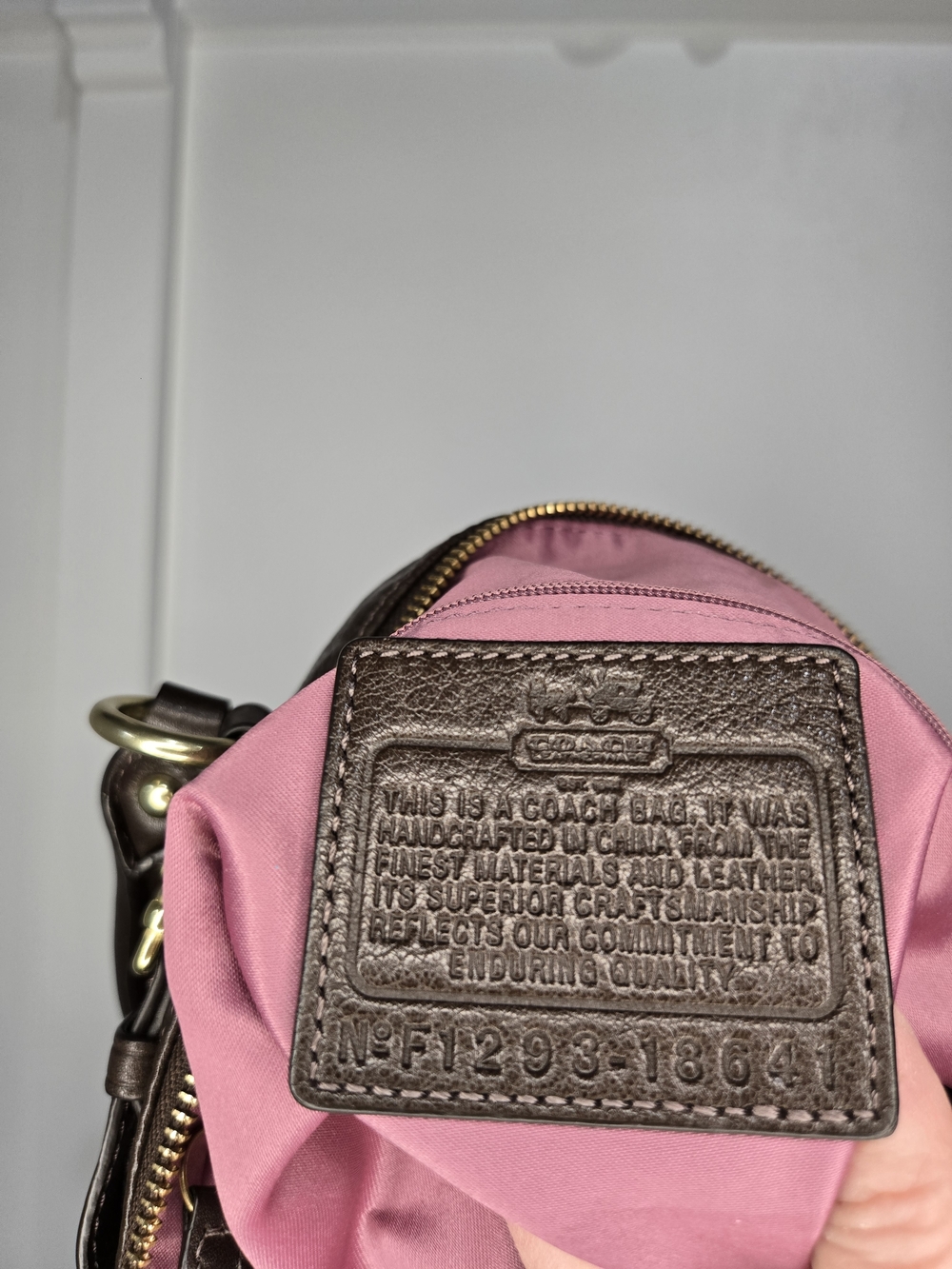 Coach Brown Leather Satchel with Shoulder Strap - Picture 9 of 13